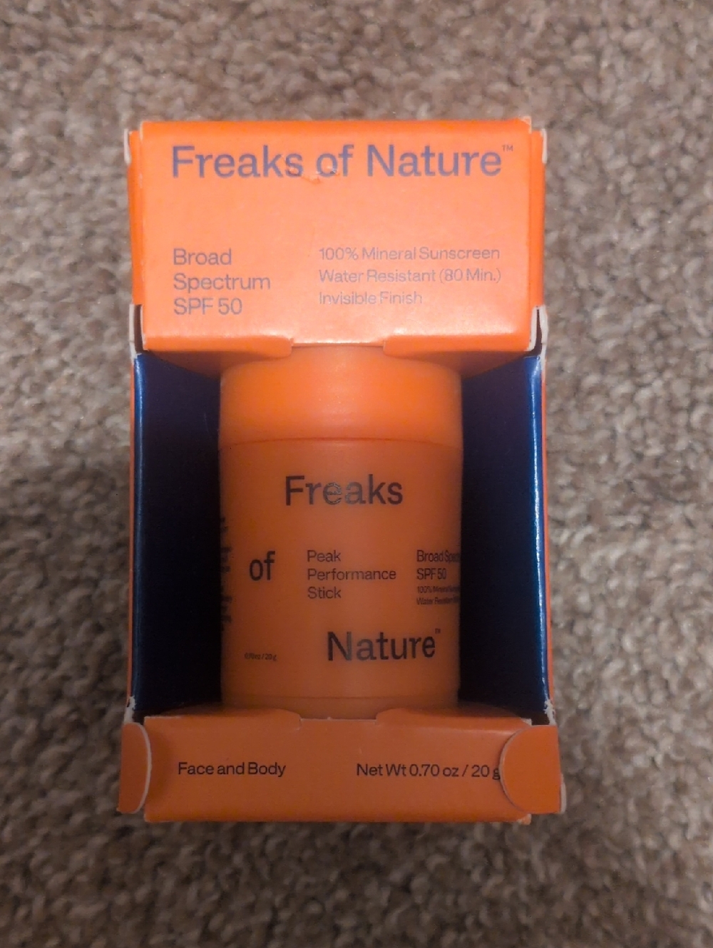 Freaks of Nature Broad Spectrum SPF 50 Mineral Sunscreen Stick